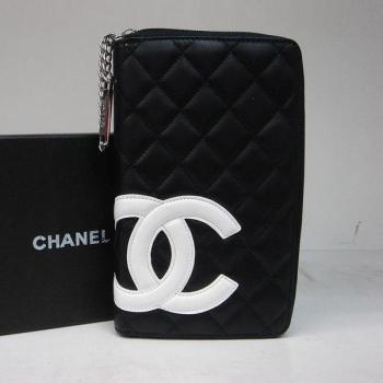 Replica Chanel Wallet 168 Black Small Ladies Wallet