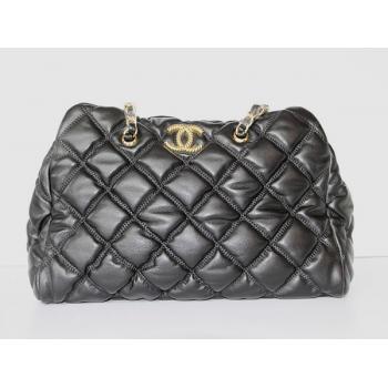 Cheap Chanel Bubble Bags 46983 Black Large Ladies Handbags