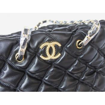 Cheap Chanel Bubble Bags 46983 Black Large Ladies Handbags