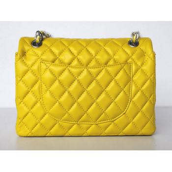 Chanel  Flap bags 01112 Yellow Cross Body Bag Ladies Replica