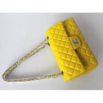 Chanel  Flap bags 01112 Yellow Cross Body Bag Ladies Replica