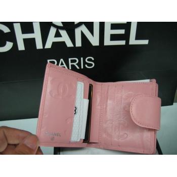 Chanel Wallet 26720 Lambskin Card Bags Unisex