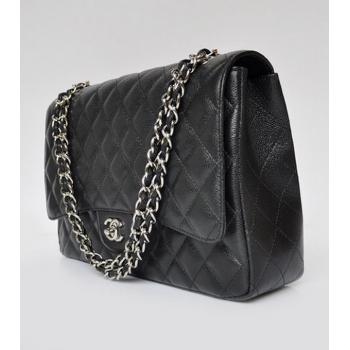 Chanel 47600 Black Lambskin Ladies Bag Replica