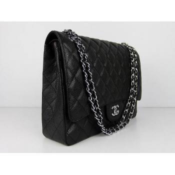 Chanel  Flap bags 01116 Black Medium Ladies