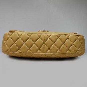 Chanel  Flap bags 1113 Yellow Lambskin Ladies Bags