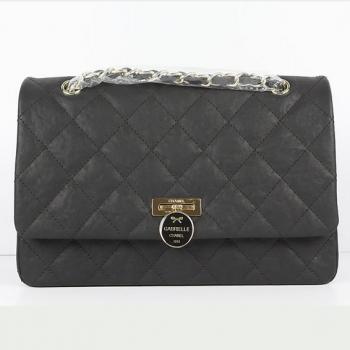 Quality Chanel 49612 Black Medium Cross Body Bag