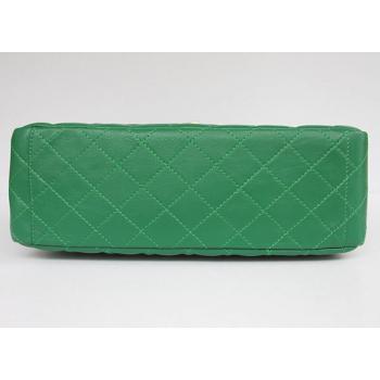 Chanel  Flap bags 1114 Green Lambskin Ladies Bag Replica