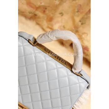 Quality Chanel Vintage White Calfskin Cross Body Bag Camera