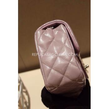 Cheap Chanel Handbag Mini Pink  Flap Snakeskin