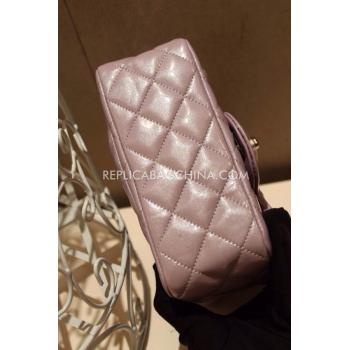 Cheap Chanel Handbag Mini Pink  Flap Snakeskin