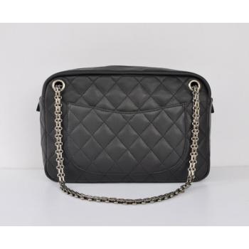 Replica Chanel  bags 40012 Black Lambskin Ladies Bag