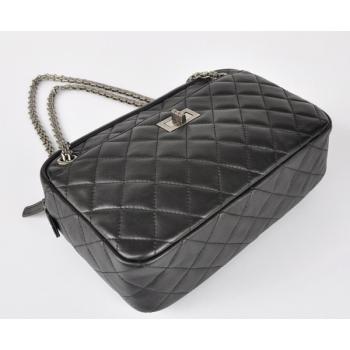 Replica Chanel  bags 40012 Black Lambskin Ladies Bag