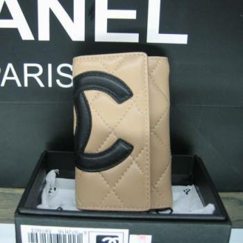 Replica Chanel Wallet 26723 Apricot Small key Case