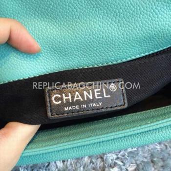 Chanel Calfskin Handbag  Green