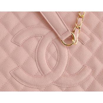 Chanel Shopping bags 20995 Pink Lambskin Medium Handbags