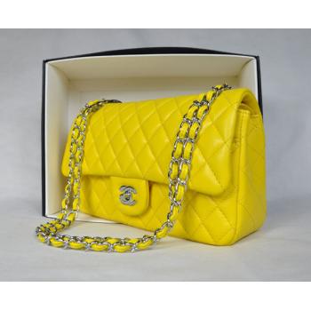 Cheap Chanel  Flap bags 1112 Yellow Cross Body Bag Ladies