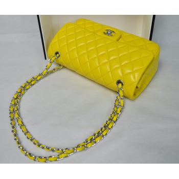 Cheap Chanel  Flap bags 1112 Yellow Cross Body Bag Ladies