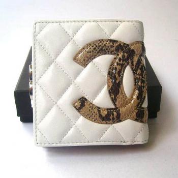 Chanel Wallet 087 Snake Leather Small Accessory