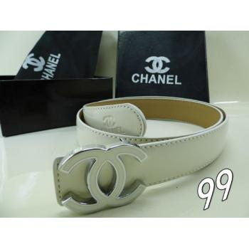 Chanel White  Belt