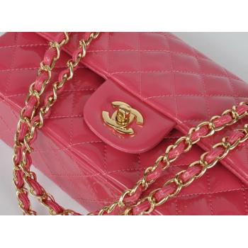 Chanel  Flap bags 1112 Pink Enamel Cross Body Bag