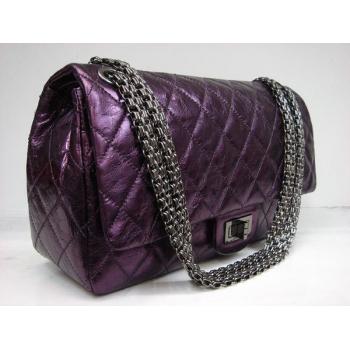 Cheap Chanel 2.55 Reissue Flap 35845 Purple Crocodile Ladies Bag