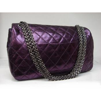 Cheap Chanel 2.55 Reissue Flap 35845 Purple Crocodile Ladies Bag