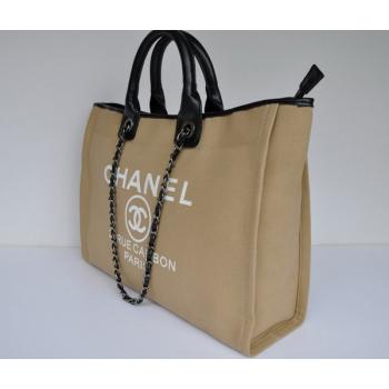 Chanel 2024 New Chanel 66942 Apricot Large Ladies Bag