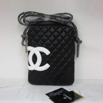 Chanel Cambon bags 25175 Lambskin Small Messenger Bag