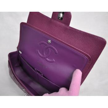 Chanel  Flap bags 1112 Purple Cow Leather Ladies Handbags