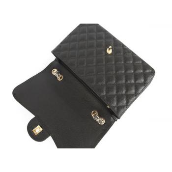 Chanel Flap Bags 51113 Cow Leather Cross Body Bag Ladies HM02494