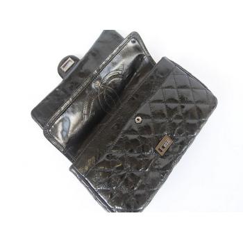 Replica Chanel 2.55 Reissue Flap 35454 Black Crocodile Small Bag