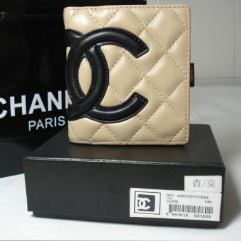 Chanel Wallet 26720 Apricot Small Card Bags