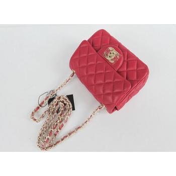 Chanel  Flap bags 1115 Pink Lambskin Cross Body Bag