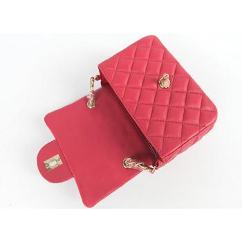 Chanel  Flap bags 1115 Pink Lambskin Cross Body Bag