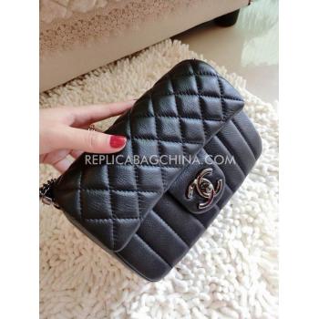 Replica Chanel Leather New Arrival Black Handbag