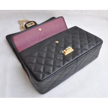 Chanel 2.55 Reissue Flap 28668 Black Crocodile Ladies Bag HM02760