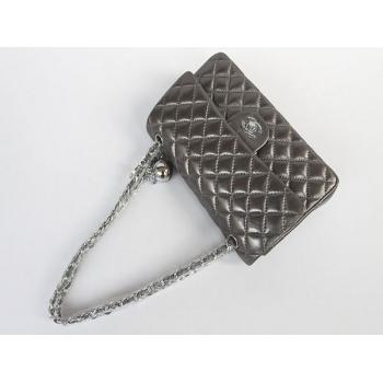 Chanel  Flap bags 01112A Grey Small Ladies Bag