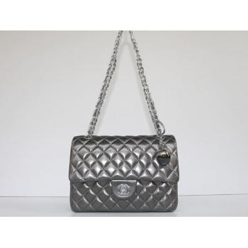 Chanel  Flap bags 01112A Grey Small Ladies Bag