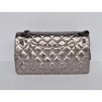 Chanel 2.55 Reissue Flap M49112 Silver Leather Ladies Bag