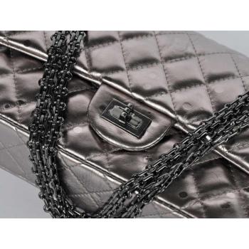 Chanel 2.55 Reissue Flap M49112 Silver Leather Ladies Bag