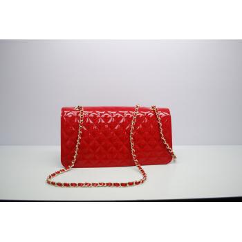 Chanel  Flap bags 30162 Red Enamel Small Bags