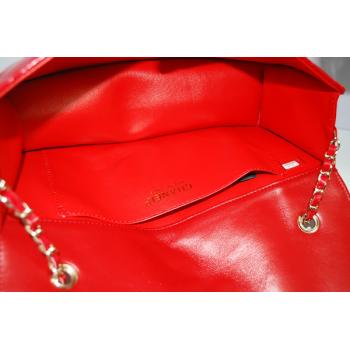 Chanel  Flap bags 30162 Red Enamel Small Bags