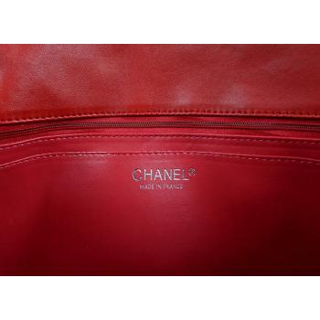 Chanel 1113 Red Enamel Ladies Handbag