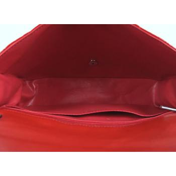 Chanel 1113 Red Enamel Ladies Handbag