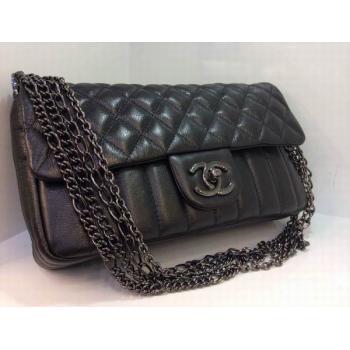 Cheap Chanel Handbag Reissue 2.55 Lambskin Black