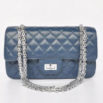 Replica Chanel 2.55 Reissue Flap 1112 Blue Crocodile Ladies Bags