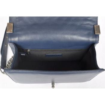 Chanel Boy Chanel bags 67086 Blue Lambskin 2way