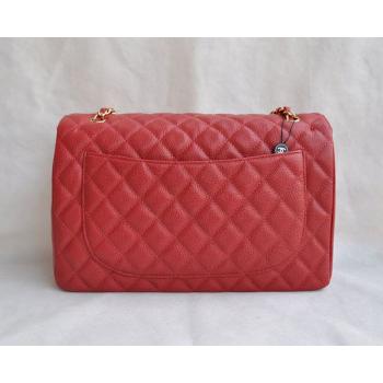 Chanel  Flap bags 28601 Red Cow Leather HandBags Replica