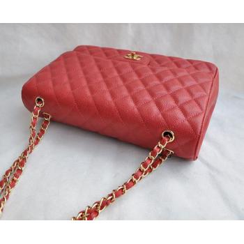 Chanel  Flap bags 28601 Red Cow Leather HandBags Replica