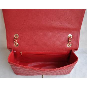 Chanel  Flap bags 28601 Red Cow Leather HandBags Replica